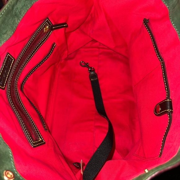 Dooney and Bourke Brown Tmoro Florentine Russel tote small - Picture 8 of 9